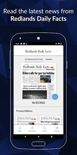 Android application Redlands Daily Facts screenshort