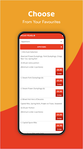 Android application Ocean Pearl screenshort