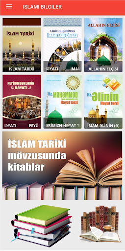 Android application İslam Tarixi screenshort