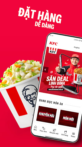 KFC Vietnam Screenshot 1 - AppWisp.com
