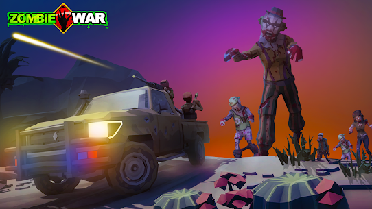 Zombie War MOD APK: Rules of Survival (UNLIMITED GOLD) 4