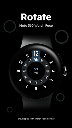 Rotate - Digital Watch Face screenshot 1