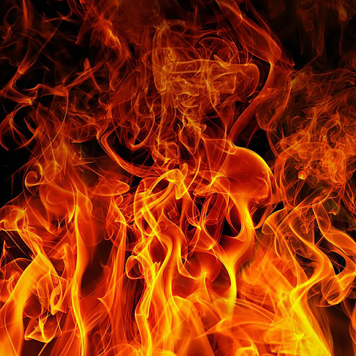 fire wallpaper logo