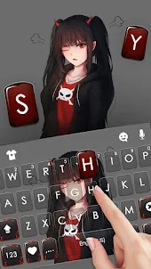 Hình nền bàn phím Anime Demon