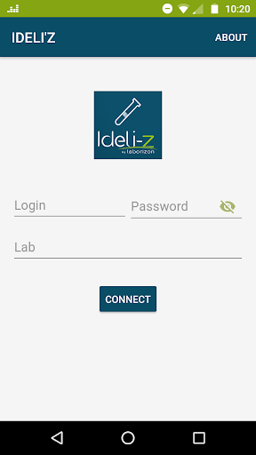 Android application IDELI'Z screenshort