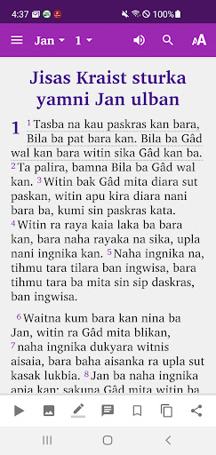 Miskito Bible Screen 2