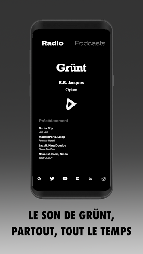 Grünt Radio 2.0 Screen 2