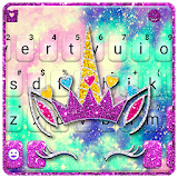 Silver  Unicorn Keyboard icon