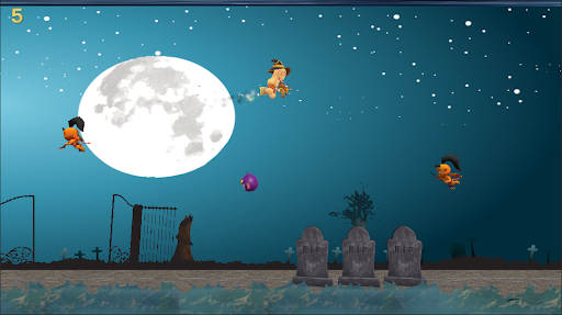 Flappy Witch Screen 2