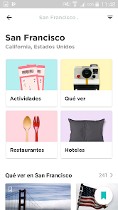Screenshot 1 San Francisco guía en español  android