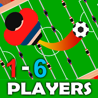 Foosball table soccer 1 2 3 4 