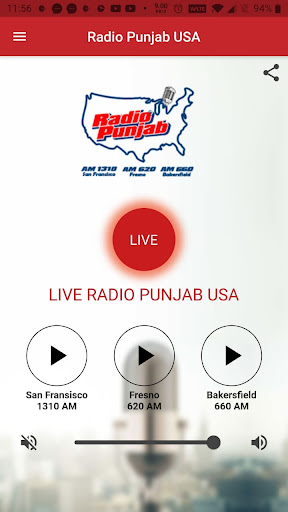 Android application Radio Punjab USA Live screenshort