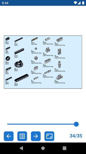 MOC Technic Instructions Screenshot