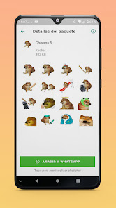 Screenshot 5 Cheems Stickers para WA android