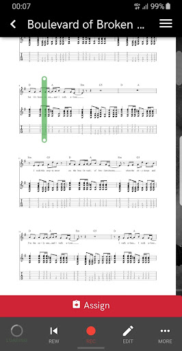 Android application School of Rock Method screenshort