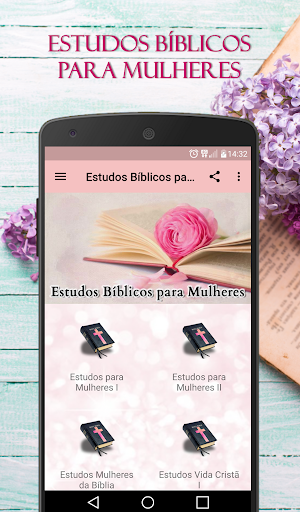 Android application Estudos Bíblicos para Mulheres screenshort