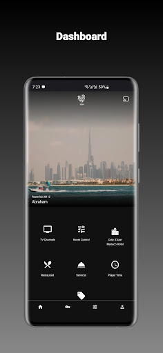 Android application THOE screenshort