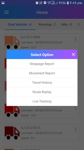 Location Tracker Screen 2