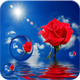 Rose GIF icon