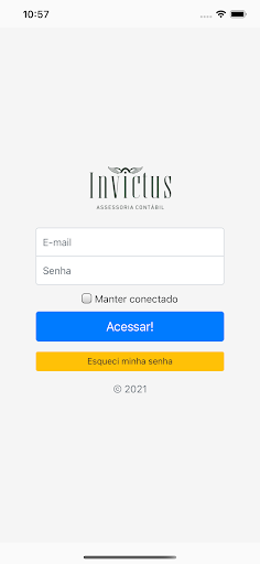 Android application Invictus Assessoria Contábil screenshort