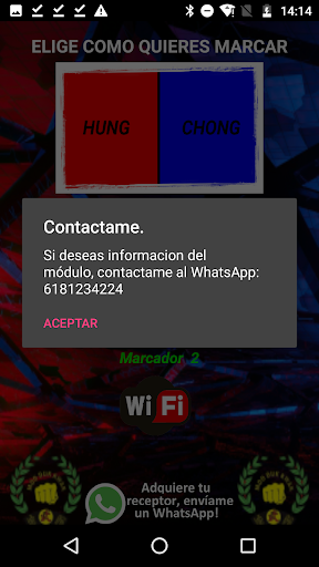 Marcador AMMDK Screen 2