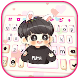 Cute Boy Keyboard Theme icon