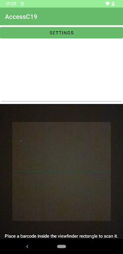 Android application AccessC19 screenshort