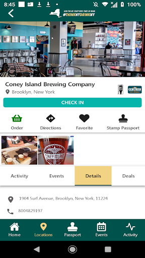 New York State Craft Beer App Screen 3
