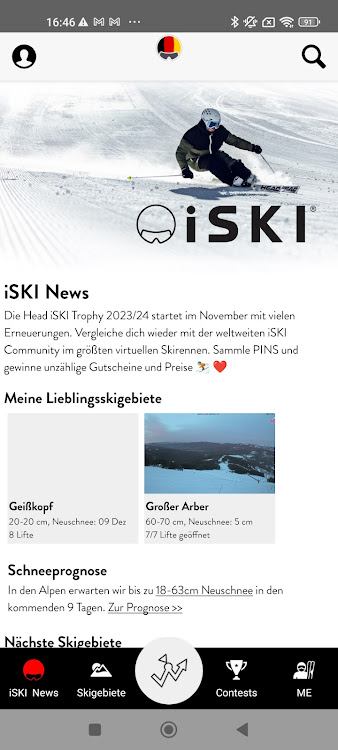 iSKI Deutschland - Ski & Snow - 4.0 (0.0.154) - (Android)