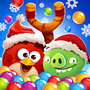 Angry Birds POP Bubble Shooter am linken Bildschirmrand.