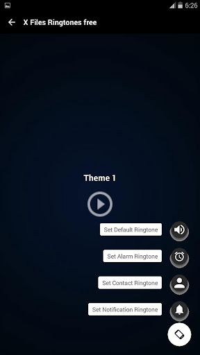 X Files Ringtone Screen 3