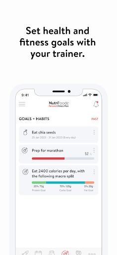 Nutrifoodz Fitness Plan Screen 3