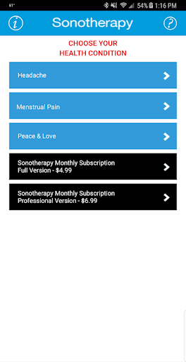 Sonotherapy Screen 2