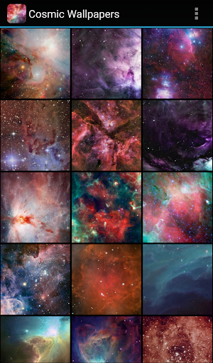 Android application Cosmic Wallpapers screenshort