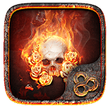 Flame Skull GO Launcher Theme icon