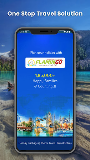 Android application Flamingo Travels screenshort