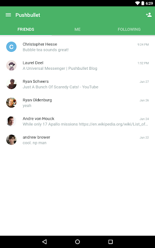 Pushbullet: SMS on PC and more - Productivity - apps