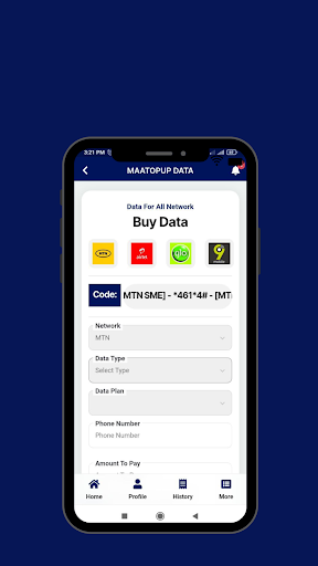 Maatopup Data VTU Data app