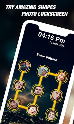 Android application Photo Keypad Lock Screen screenshort