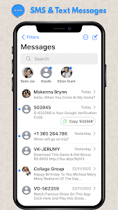 SMS, MMS, Mensagens de texto
