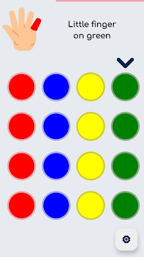Android application Twisted Fingers screenshort