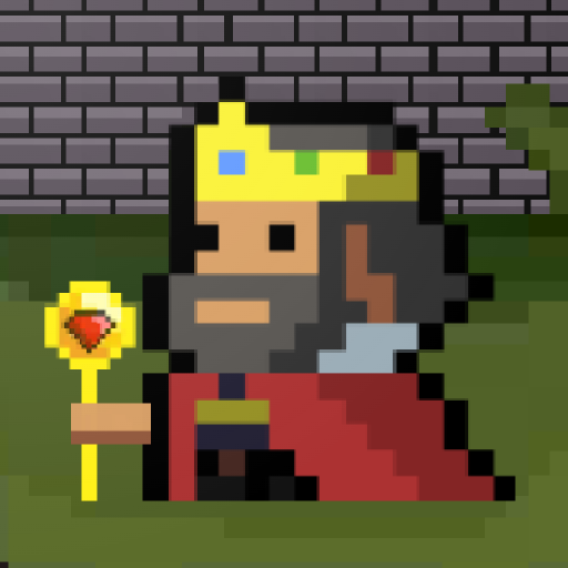 King justice. Пиксельный Король. Pixel King.