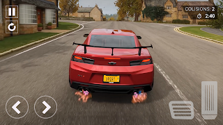 Driving games : Camaro racing - Screenshot 3