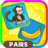 Matching Pairs: Toddler games for 2-5 years old icon