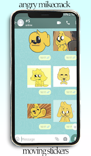 Animated Mikecrack Stickers WAStickerApps 1.0 APK screenshots 2
