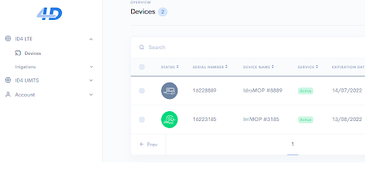 ID4 WebApp Screen 2