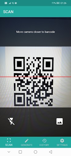 Barcode Scanner - QR Genaratorのおすすめ画像1