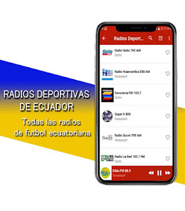 Captura 11 Radios Deportivas de Ecuador android
