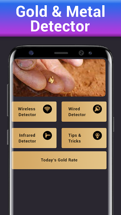 Gold detector - Metal detector - 1.0.5 - (Android)
