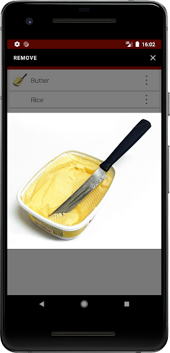 Android application Your shopping lists Listera screenshort